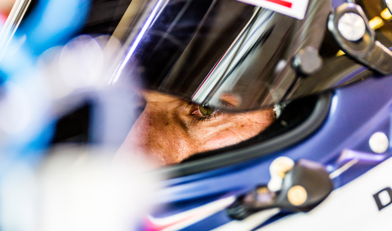Neel Jani is super focused in the cockpit, just before qualifying.
